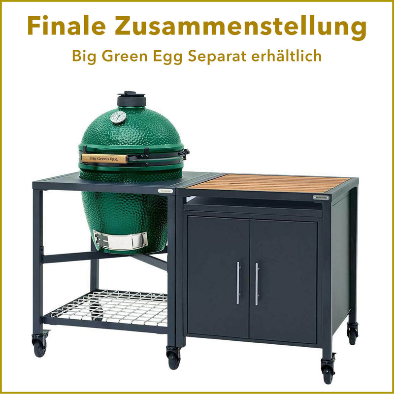 Modul mit Schrank Jubiläumsangebot | M / L / XL - Zubehör - Big-Green-Egg