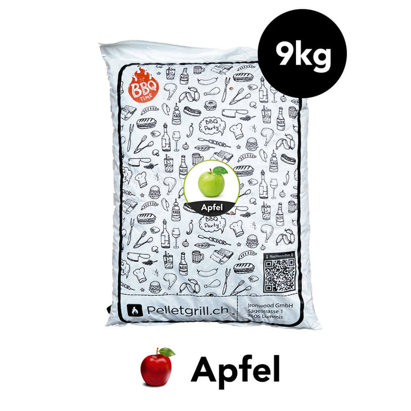 Pellets Apfel (9kg) - Pellets - Pelletgrill.ch