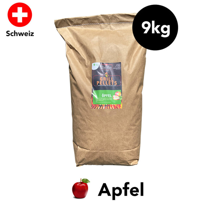 Pellets Öpfel (9kg) | Swiss Made! - Pellets - Wood-Farm