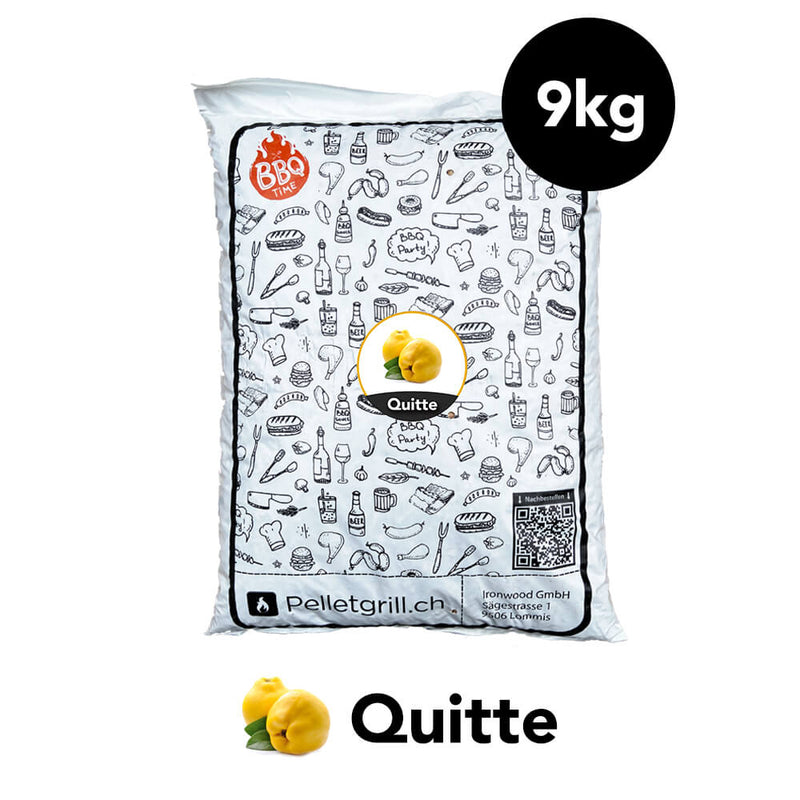 Pellets Quitte (9 kg) - Pellets - Pelletgrill.ch