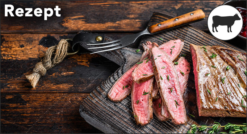 Rezept Flank Steak vom Pelletgrill