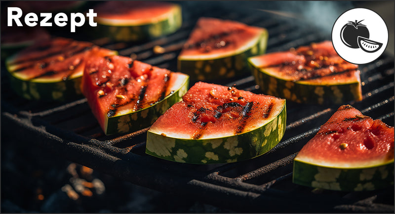 Erfrischende Gegrillte Wassermelone