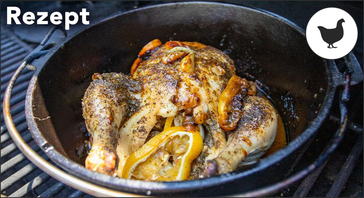 Pelletgrill Rezept | Zitrone & Knoblauch Hähnchen Pelletgrill Rezept | Zitrone & Knoblauch Hähnchen