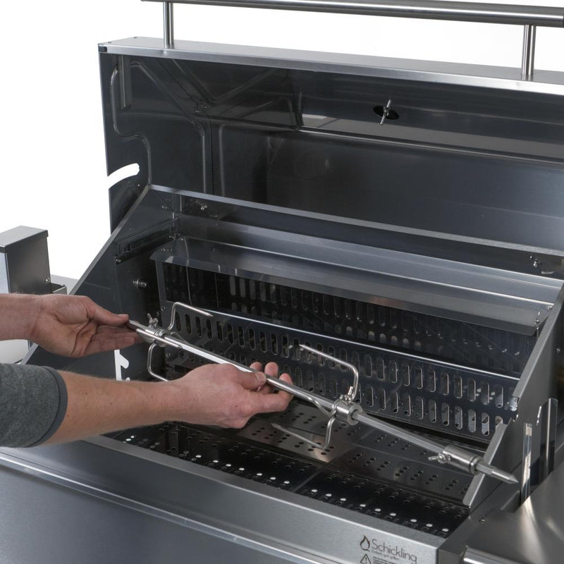 Drehspiess | Premio Kohle - XL - Zubehör - Schickling-Grill