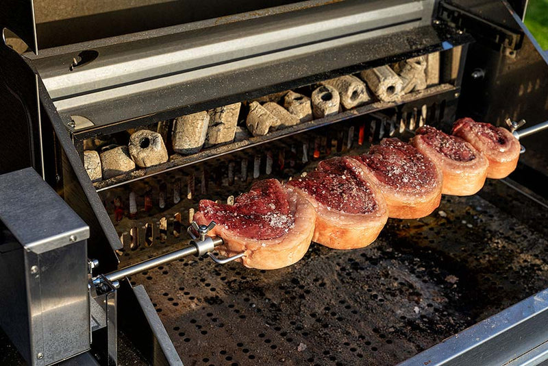 Drehspiess | Premio Kohle - XL - Zubehör - Schickling-Grill