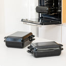Doppelbräter Compact 37 x 26 cm Schwarz