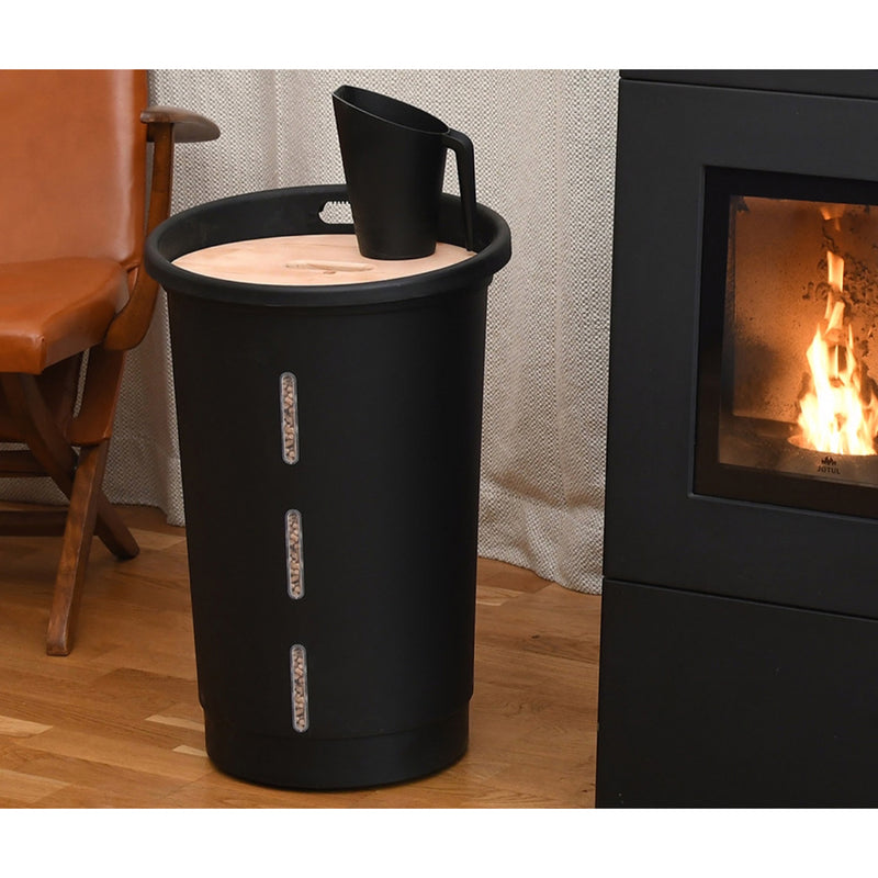 Pellets Behälter mit Rollen - 38 Liter / 25 kg - Zubehör - EDA Plastiques