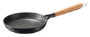 Bratpfanne Country Guss emailliert mit Holzgriff | ø 24 x 4 cm - Zubehör - Küchenprofi