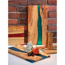 Servierbrett Rot - Olivenholz - 45 x 22 x 1.5 cm - Zubehör - Zassenhaus