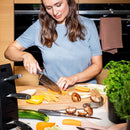 Santokumesser Wolfgrey mit Griff Pakka - Zubehör - Rösle