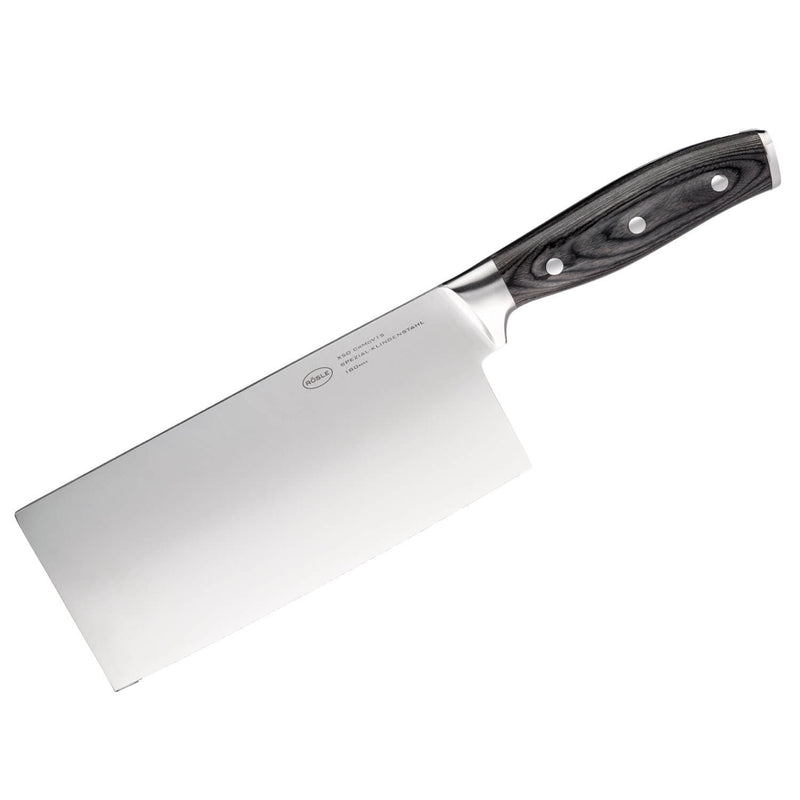 Chinesisches Kochmesser Wolfgrey mit Griff Pakka - Zubehör - Rösle