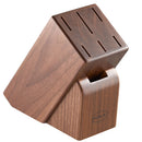 Messerblock aus Walnuss inkl. 6 Messer - Zubehör - Rösle