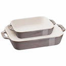 2 teiliges Keramik Ofenformset - Zubehör - Staub