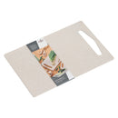 Schneidbrett Kunststoff/Weizenstroh beige 37.5x25x0.5 cm