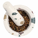 Mörser mit Stössel Terrazzo - ø 12 x 9 cm - Zubehör - Zeller-Present