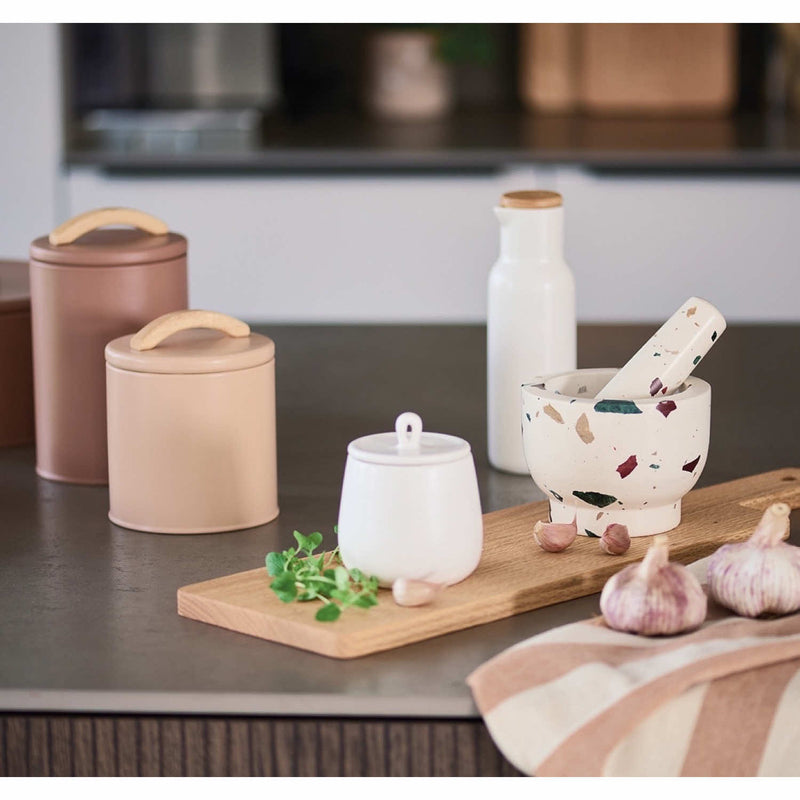 Mörser mit Stössel Terrazzo - ø 12 x 9 cm - Zubehör - Zeller-Present