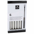 Gabeln Schokoladenfondue | 6 Stück - Zubehör - Heidi