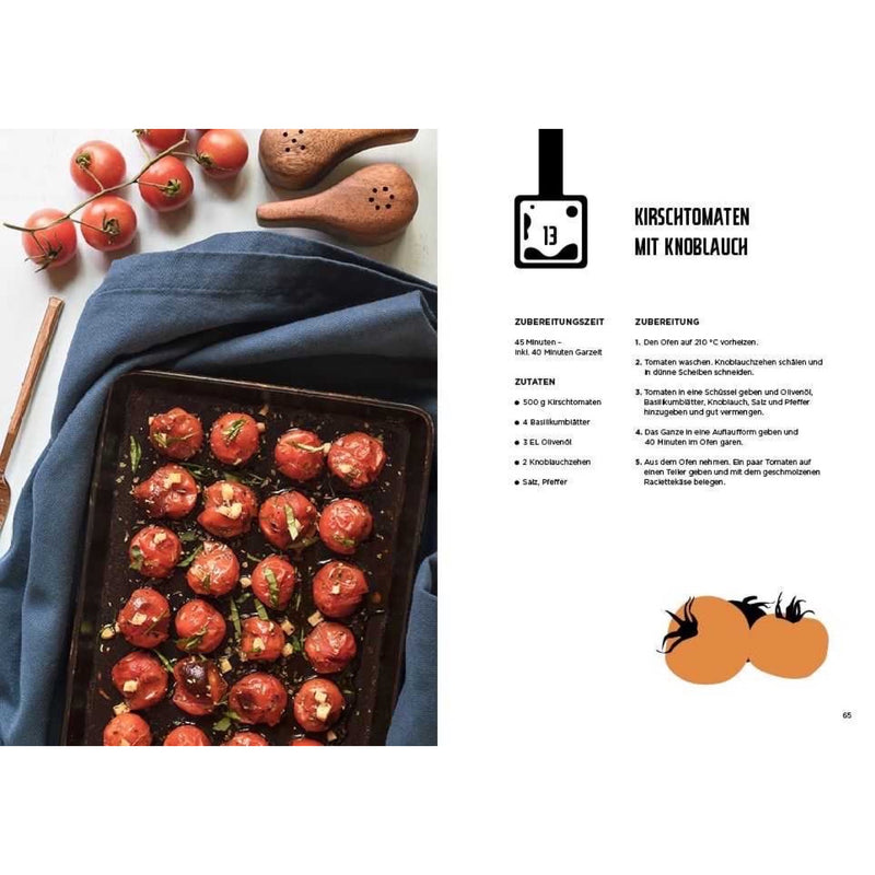 Buch der Raclettekunst - Deutsch - Zubehör - Heidi