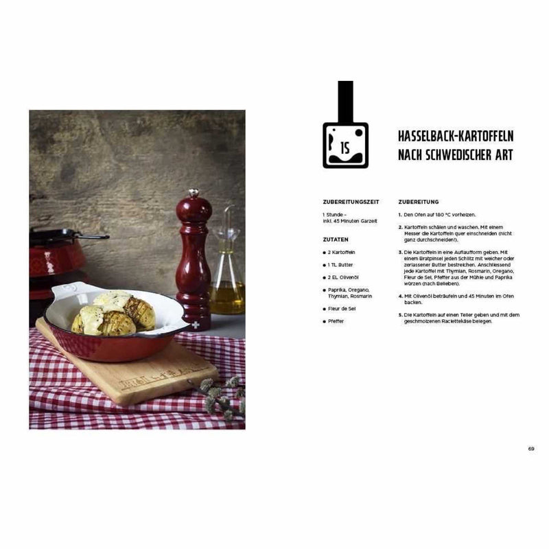 Buch der Raclettekunst - Deutsch - Zubehör - Heidi