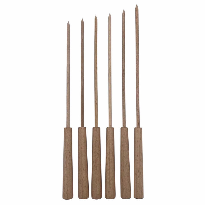 Bourguignonne Holzstäbe | 6 Stück - Zubehör - Heidi