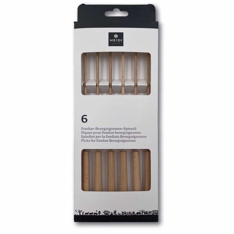 Bourguignonne Holzstäbe | 6 Stück - Zubehör - Heidi