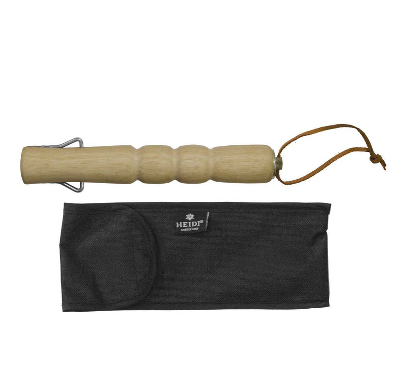 Grillgabel ausziehbar mit Holzgriff und Tasche - Zubehör - Heidi