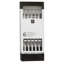 Fonduegabeln Edelstahl / ABS | 6 Stück - Zubehör - Heidi