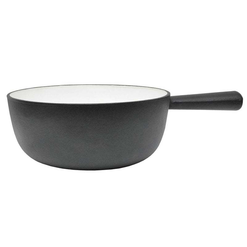 Caquelon Gusseisen schwarz 22cm - Zubehör - Heidi