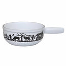 ALPES Caquelon Guss weiss 21cm - Zubehör - Heidi