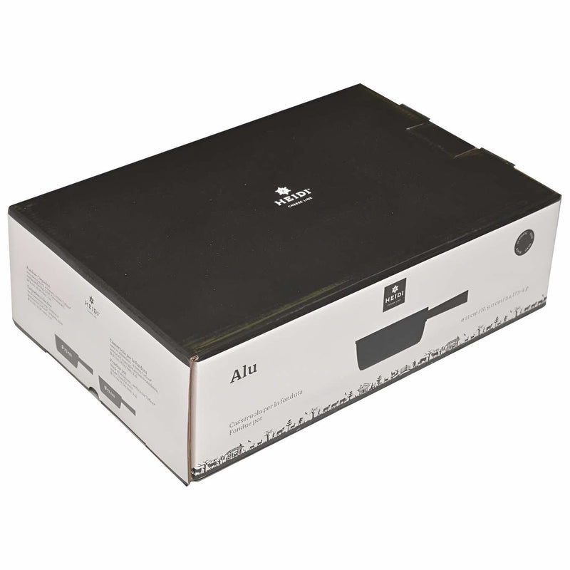 Caquelon Aluminium Schwarz - 21cm - Zubehör - Heidi