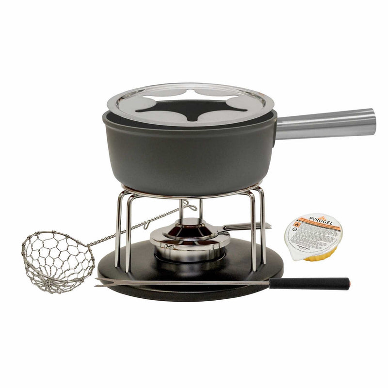 Multi Fondeu Set schwarz - 14 teilig - Zubehör - Heidi