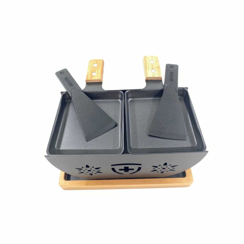 FLOWER Racletteofen für 2 Personen - Zubehör - Heidi