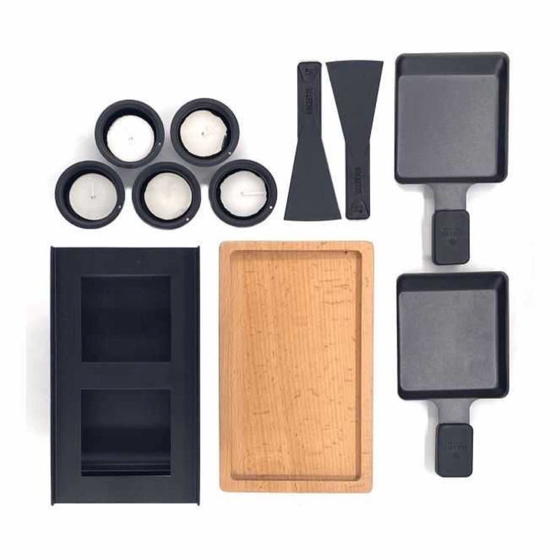 FOLK Racletteofen für 2 Personen - Zubehör - Heidi