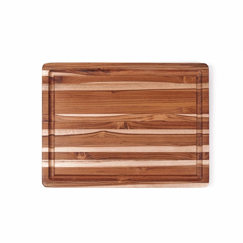 Scandi Servierbrett mit Saftrille - 51 x 38 cm - Zubehör - Teak Haus