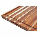 Scandi Servierbrett mit Saftrille - 51 x 38 cm - Zubehör - Teak Haus