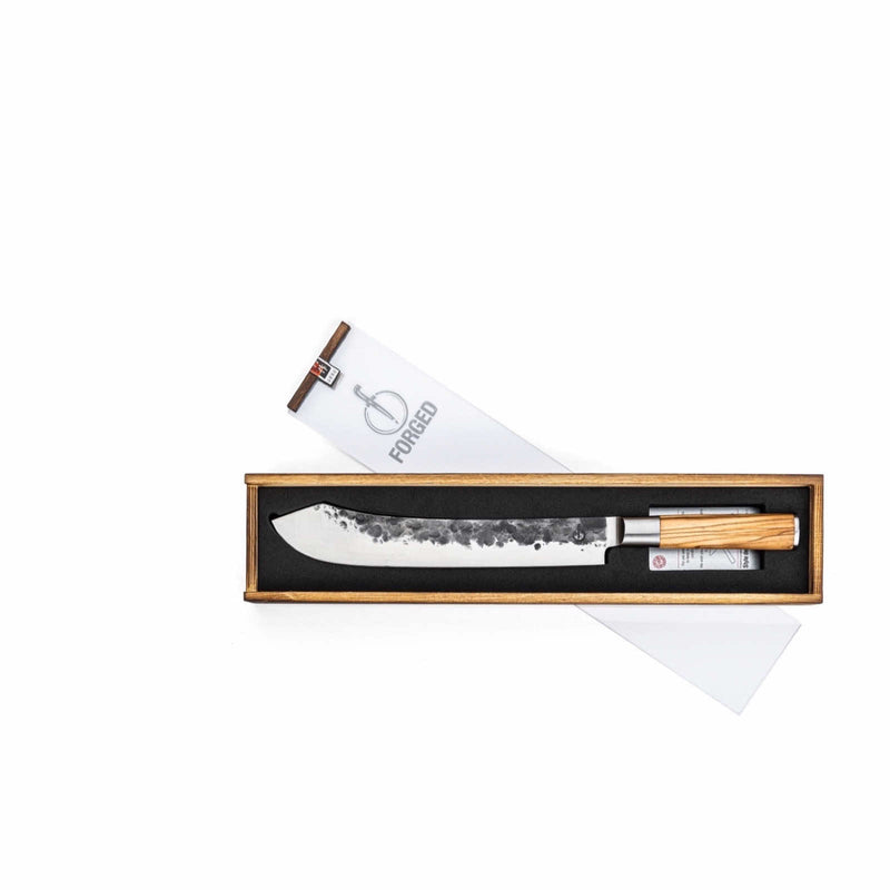 Metzgermesser mit Olivengriff - Zubehör - Forged