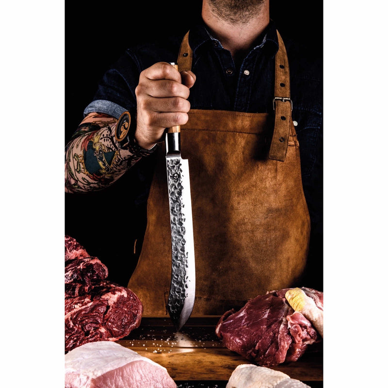 Metzgermesser mit Olivengriff - Zubehör - Forged