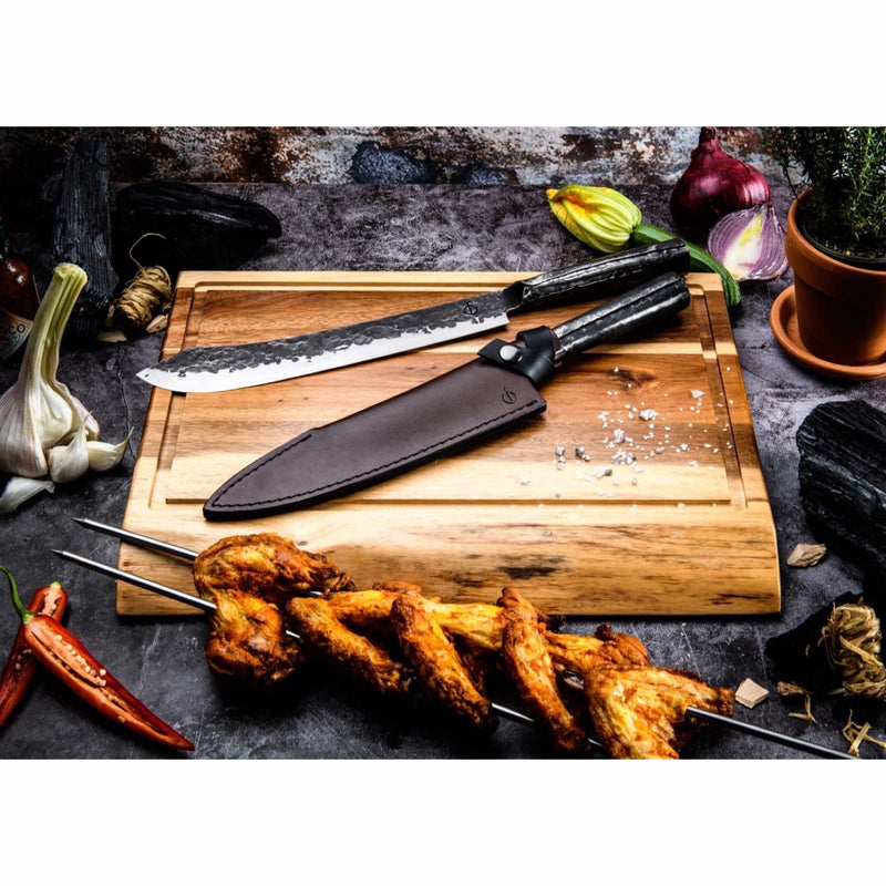 Lederetui Kochmesser - Zubehör - Forged