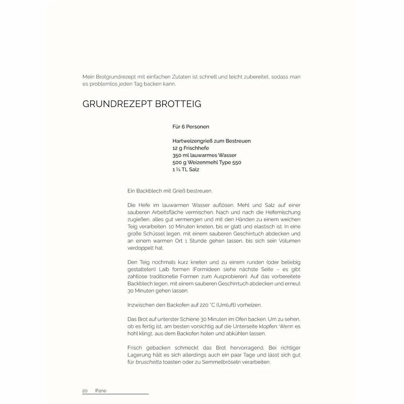 Gennaros Pizza, Pane, Panettone - Zubehör - Gennaro Contaldo