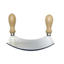 Wiegemesser 20 cm mit Holzgriffe - Zubehör - SCHWARZ