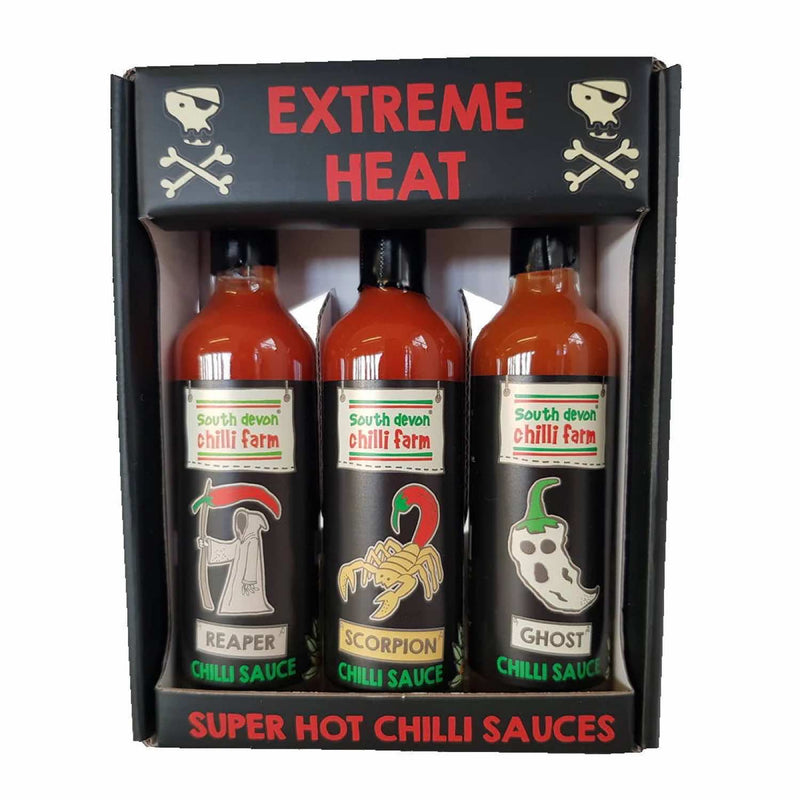 3 Super Sauce Gift Pack - Zubehör - South Devon Chilli Farm