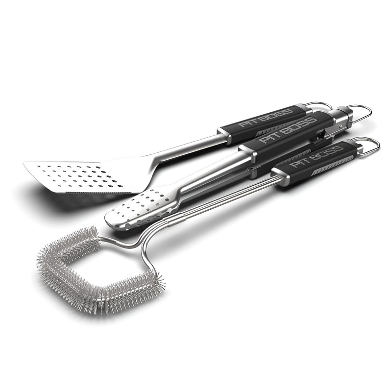 Werkzeugset - Zange, Wender, Bürste - Zubehör - Pit-Boss