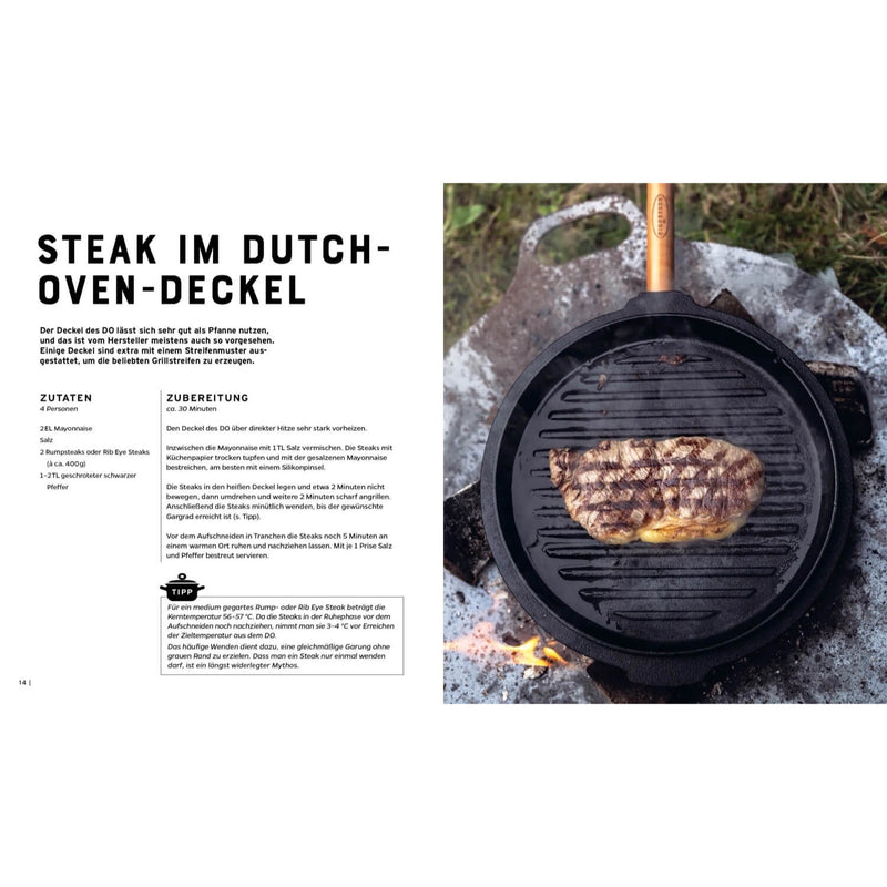 Dutch Oven - Leckere Outdoorküche aus dem Feuertopf - Zubehör - Sievers Oliver