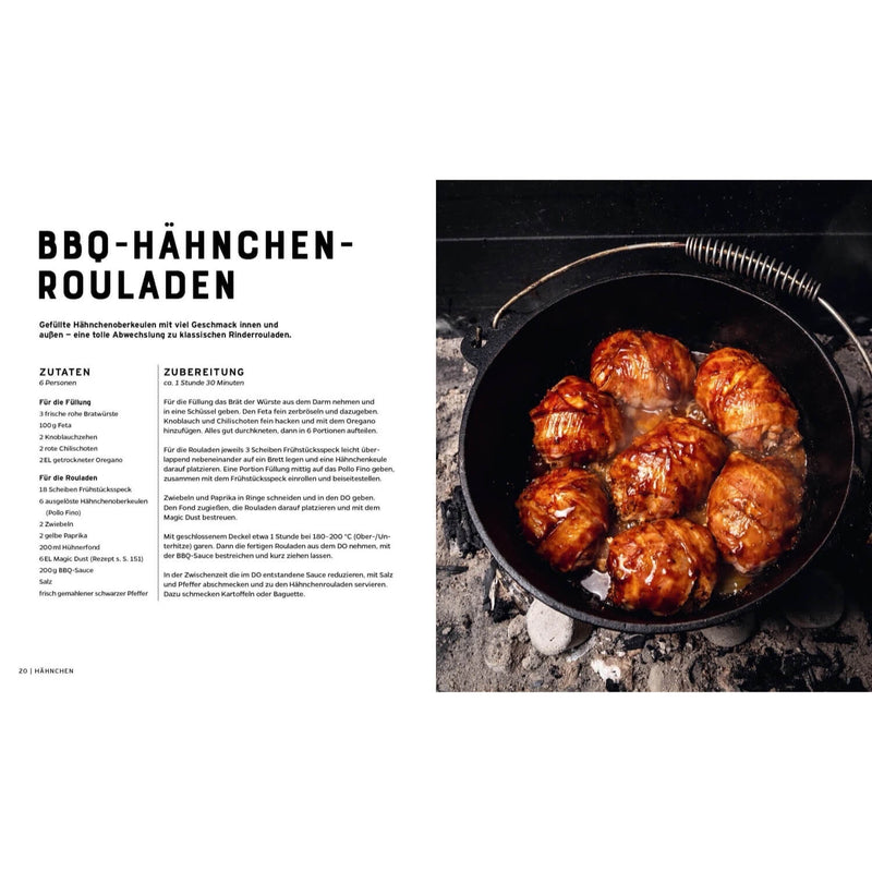 Dutch Oven - Leckere Outdoorküche aus dem Feuertopf - Zubehör - Sievers Oliver