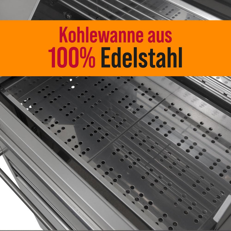 Premio Kohle III - L | All in One - Kohlengrill - Schickling-Grill