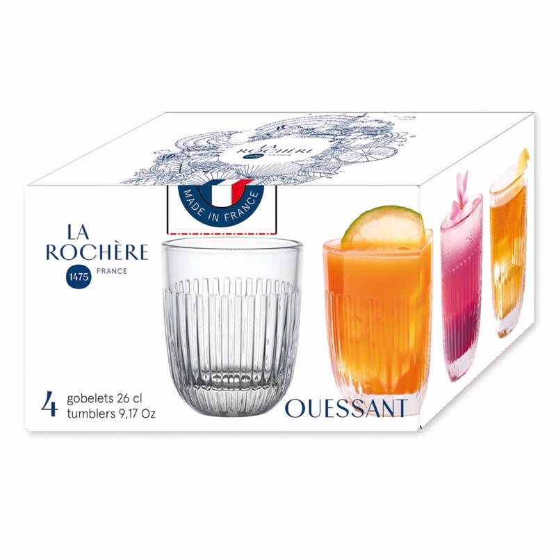 OUESSANT Glasbecher set 4Stk - 26 cl - Zubehör - La Rochère