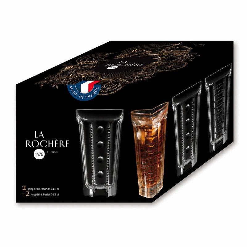 Set 4 Long Drink Gläser - 35 cl - Zubehör - La Rochère
