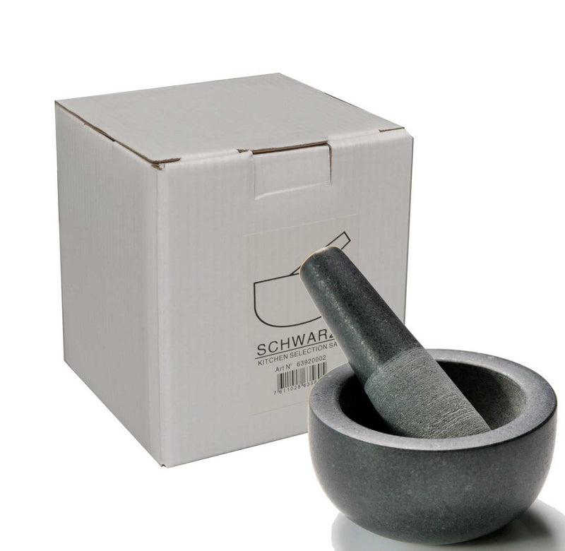 Mörser Granit schwarz - ø 12 cm - Zubehör - SCHWARZ