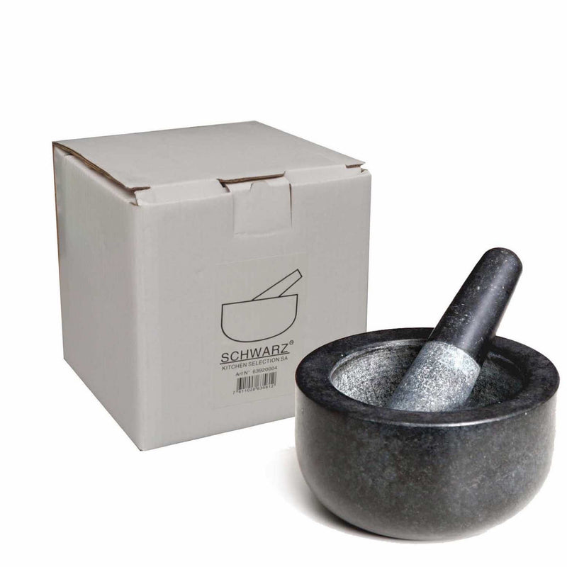 Mörser Granit schwarz - ø 14 cm - Zubehör - Schwarz
