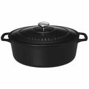 Schmortopf oval schwarz Ø 33cm - Zubehör - CHASSEUR